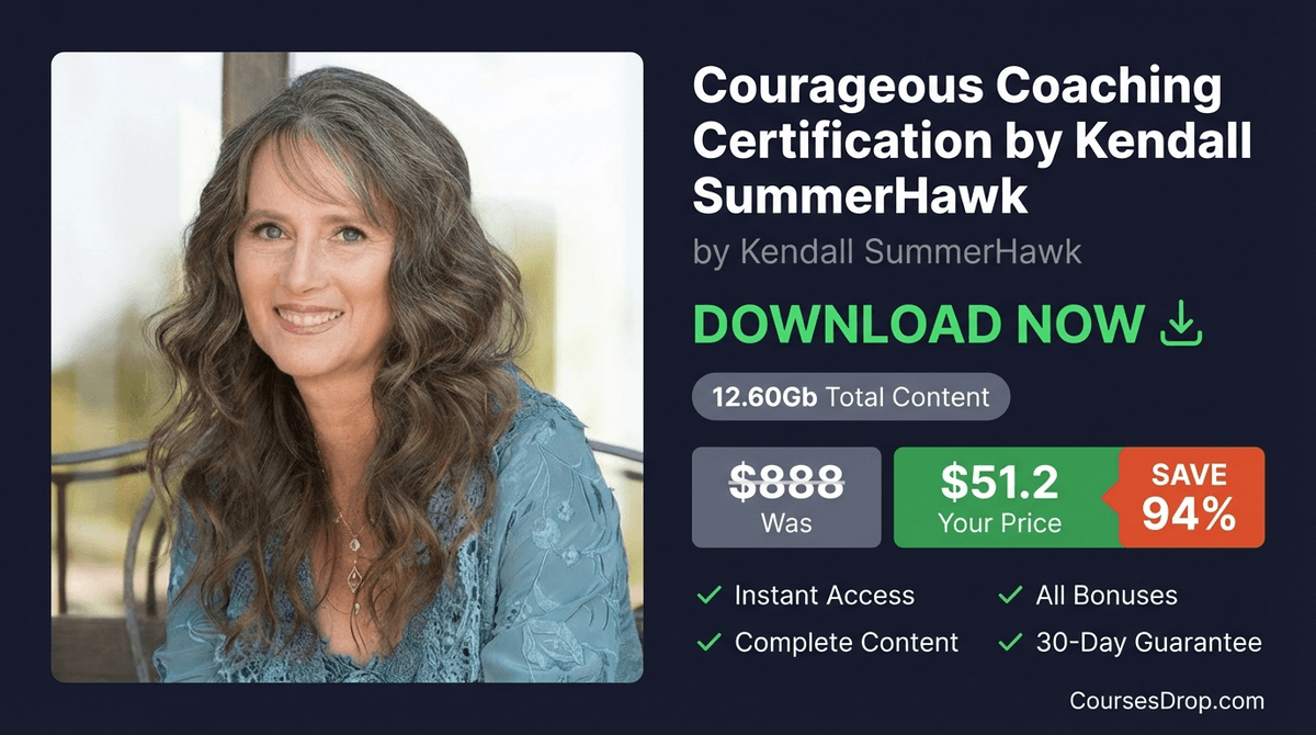 Courageous Coaching Certification by Kendall SummerHawk download package