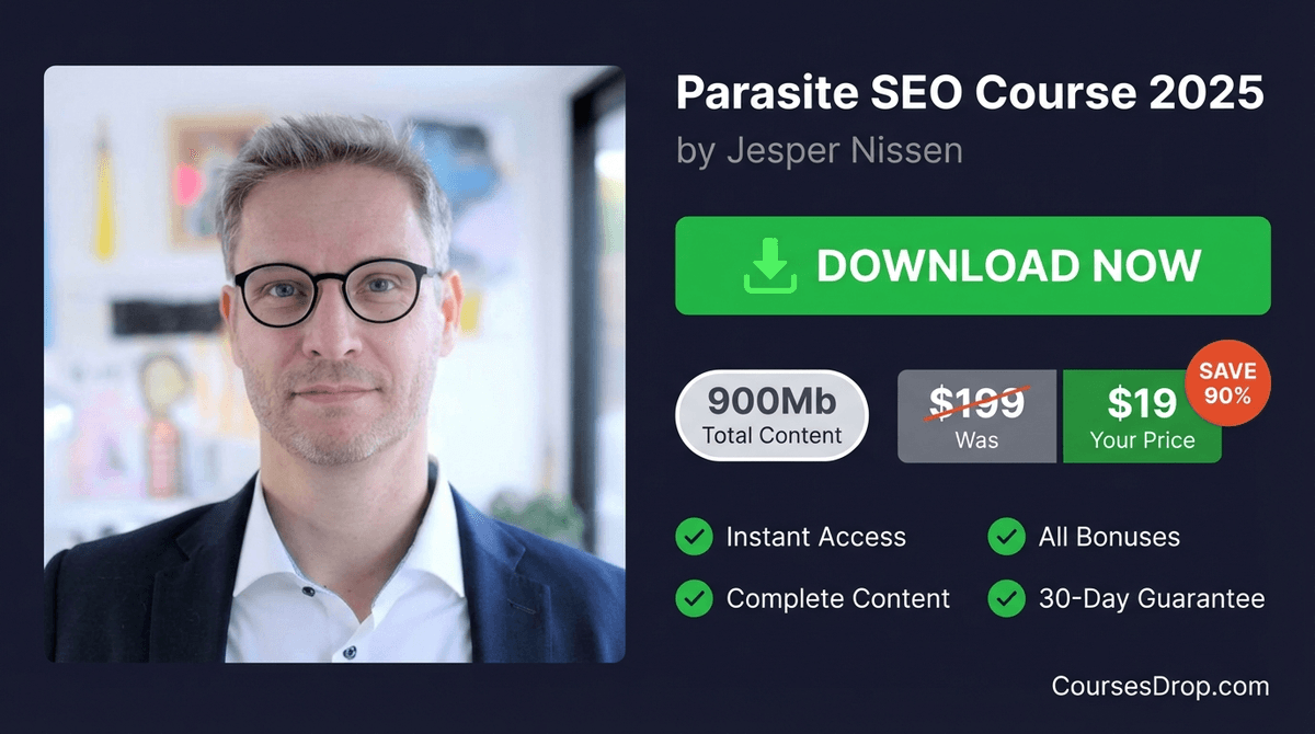 Parasite SEO Course 2025 download package