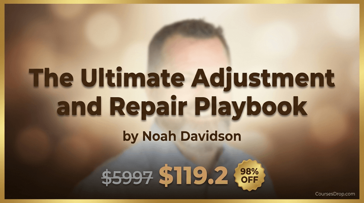 The Ultimate Adjustment and Repair Playbook