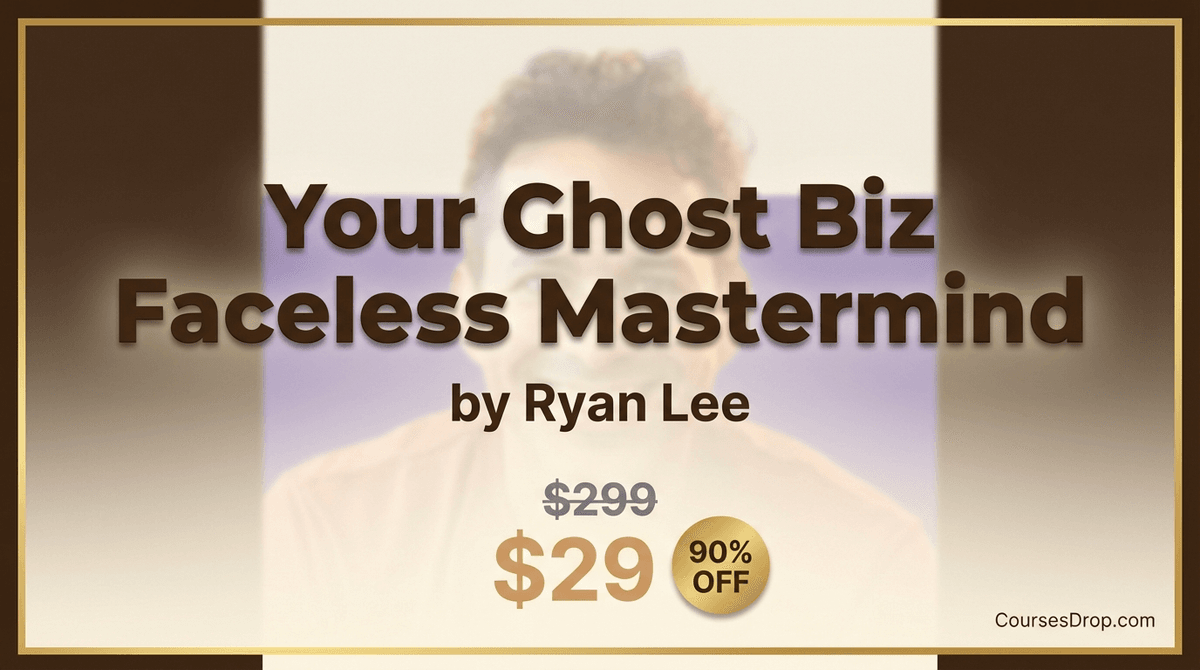 Your Ghost Biz Faceless Mastermind by Ryan Lee