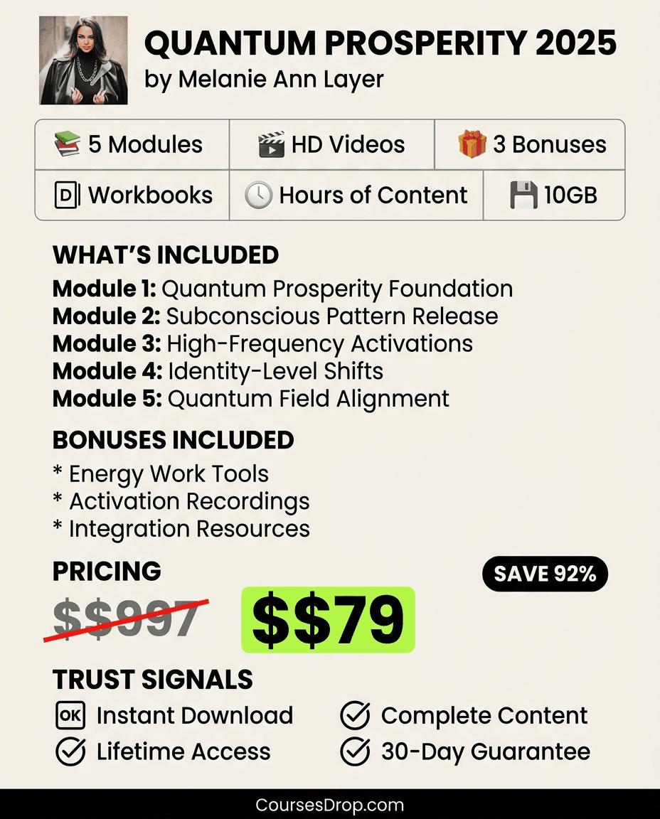 Quantum Prosperity 2025 infographic