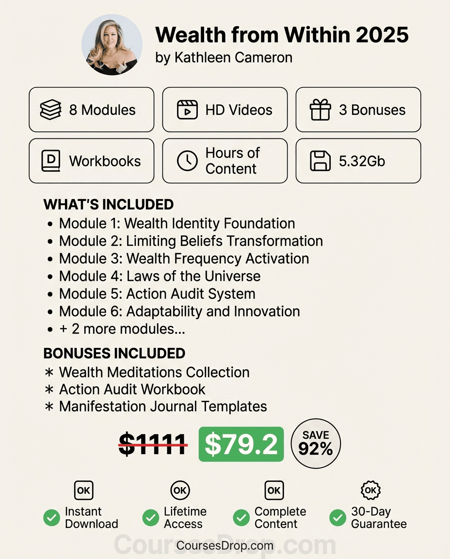 Wealth from Within 2025 infographic